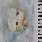 31 Days 31 Drawings 2023 . Un progetto di Illustrazione tradizionale, Pittura ad acquerello e Disegno di Gabriela Paredes - 04.10.2023