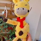Meu projeto do curso: Amigurumi para iniciantes: teça animais em crochê. Un proyecto de Artesanía, Diseño de juguetes, Crochet, Amigurumi y Diseño textil de Andreia Ferreira - 05.10.2023