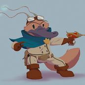Il mio progetto del corso: Character design con Procreate: crea personaggi di fantasia. Character Design, Digital Illustration, Digital Drawing, and Digital Painting project by Francesco Ramilli - 10.06.2023