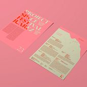 Project Space Festival Juárez 2023. Design, Graphic Design, Art Direction, Br, ing, Identit, Br, and Strateg project by David Matos - 10.06.2023