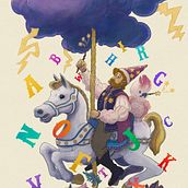 Alphabet Storm: Manga Illustration with Procreate. Traditional illustration, Character Design, Comic, Digital Illustration, Digital Drawing, and Manga project by Tarik Mask - 10.02.2023