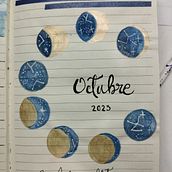 Mi proyecto del curso: Diseño de un bullet journal ilustrado desde cero. Un progetto di Artigianato, Pittura ad acquerello, DIY, Management, produttività e Business di Monica Ruiz - 07.10.2023