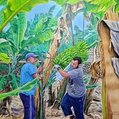 Mi proyecto del curso: Pintura realista al óleo: el color en la vegetación Ein Projekt aus dem Bereich Bildende Künste, Malerei, Ölmalerei und Naturalistische Illustration von mueblesperezs - 20.06.2023