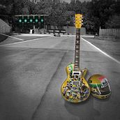 Guitarra Personalizada Ayrton Senna. Design, 3D, Product Design, 3D Modeling, Product Photograph, and Photographic Composition project by Luciano Cecchini - 10.05.2023