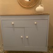 Mi proyecto del curso: Iniciación a la chalk paint. Arts, Crafts, Furniture Design, Making, Interior Design, Painting, DIY, Upc, cling, Decorative Painting, Furniture Restoration, Upc, and cling project by Luisa Veronica Poblete Jaque - 10.03.2023