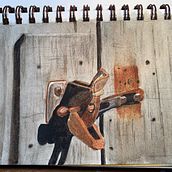 My project for course: Watercolour Texture Masterclass. Fine Arts, Painting, and Watercolor Painting project by Liam - 10.10.2023