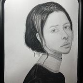 Mi proyecto del curso: Retrato realista con lápiz de grafito Ein Projekt aus dem Bereich Traditionelle Illustration, Bildende Künste, Skizzenentwurf, Bleistiftzeichnung, Zeichnung, Porträtzeichnung, Realistische Zeichnung, Artistische Zeichnung und Anatomische Zeichnung von offaceblack - 07.10.2023