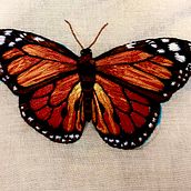 My project for course: Realistic Embroidery Techniques. Traditional illustration, Embroider, Textile Design, and Design project by 14ship - 10.08.2023