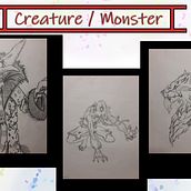 Mi Presento, alcuni miei studi . Desain Karakter, Gambar Pensil, Dan Gambar Digital proyek oleh Hi No-Okami Pedron - 10.08.2023