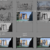 My project for course: Sci-fi Concept Art: Create Cinematic Key Frames  . % Jean-Claude De La Ronde tarafından hazırlanan Eskiz çizimi, Dijital İllüstras, on, Hika, e anlatımı, Hika, e panosu, Ve Konsept Sanatı projesi - 10.08.2023