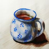 My project for course: Gouache Painting: Create Vibrant Works of Art. Un projet de Beaux Arts, Peinture, Théorie des couleurs , et Peinture gouache de Klára Jabůrková - 08.10.2023