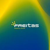Meu projeto do curso: Design de logos: do conceito à apresentação - Empresa Freitas Energia Solar.. Design, Br, ing, Identit, Graphic Design, and Logo Design project by Luiz Guilherme Arêdes Curado - 08.12.2023