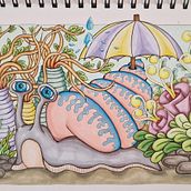 Colourfull illustrations. Un progetto di Disegno di annevderve - 09.10.2023