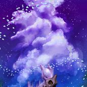 Cubone Mother Fan Art. Un progetto di Illustrazione digitale, Arte concettuale e Pittura digitale di Chiara Sergolini - 10.10.2023