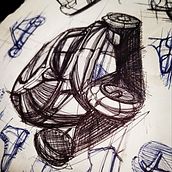 Mi proyecto del curso: Diseño de automóviles: el boceto. Design, Industrial Design, Product Design, and Sketching project by Gustav Klunder - 10.04.2023