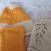 Mi proyecto del curso: Diseño y tejido de prendas de punto sin costuras con agujas circulares. Design de acessórios, Design de moda, Tecido, DIY, e Tricô projeto de Mary Rac - 08.10.2023