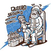 Mi proyecto del curso: Navidad Sindicalista . Traditional illustration, Graphic Design, and Digital Illustration project by Rubén Huamaní Valverde - 10.09.2023