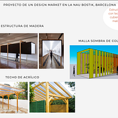 Ejercicio exploratorio de diseño de un mercado al aire libre. Projekt z dziedziny Design,  Architektura, Wzornictwo przem, słowe, Projektowanie oświetlenia, Scenografia, Kreat, wność, Architektura c i frowa użytkownika Isis Yépez - 09.10.2023