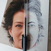 Completando caras. Collage, and Drawing project by Yahir Bailon Pérez - 10.06.2023