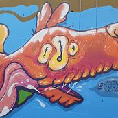 Mi proyecto del curso: Introducción a la pintura mural decorativa. Un progetto di Pittura, Street Art, Illustrazione digitale, Pittura acrilica e Pittura decorativa di Héctor Arturo Chávez García - 09.10.2023