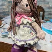 Mi proyecto del curso: Elaboración de muñecas amigurumi románticas. Arts, Crafts, To, Design, Fiber Arts, Crochet, Amigurumi, and Textile Design project by la_clau_w - 10.08.2023
