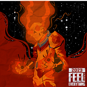 ASTRO DEATH . Design, Ilustrație vectorială, Desen, Design de postere & Ilustrație digitală de Leonardo Bernal Galeana - 10.10.2023