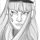 Mi proyecto del curso: Cuaderno de retratos a línea con grafito. Un progetto di Belle arti, Bozzetti, Disegno, Disegno di ritratti e Sketchbook di Andrés Felipe Castro Muñoz - 10.10.2023