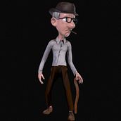 Mi proyecto del curso: Modelado profesional de personajes cartoon 3D. Un progetto di 3D, Character design, Animazione di personaggi, Modellazione 3D, Character design 3D e Progettazione 3D di Miguel Moreno Sánchez - 10.10.2023
