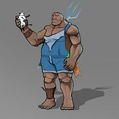 Mi proyecto del curso: Concept art para diseño de personajes y worldbuilding. Un progetto di Illustrazione tradizionale, Character design, Illustrazione digitale, Arte concettuale, Disegno digitale e Pittura digitale di Felipe Del pozo - 11.10.2023