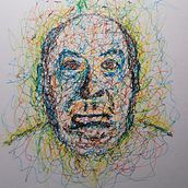 Experimental portraits. Arts, and Crafts project by Pete Payne - 10.08.2023