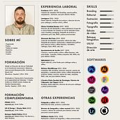 Cv. Design, and Advertising project by Julio Garcia Rodriguez - 01.01.2018
