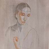 My project . Un projet de Beaux Arts, Esquisse , Dessin, Dessin de portrait, Dessin réaliste , et Dessin artistique de Sandro Costa - 11.10.2023