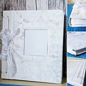 Mein Abschlussprojekt für den Kurs: DIY Buchbindetechniken. Fine Arts, Bookbinding, and DIY project by Vera Jurickova - 10.11.2023