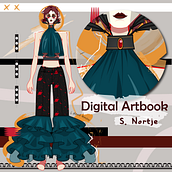 My project for course: Fashion Lookbook: Design Croquis in Adobe Illustrator. Traditional illustration, Graphic Design, Vector Illustration, Fashion Design, Digital Illustration, and Fashion Illustration	 project by Sha-Lume' Nortje' - 10.11.2023