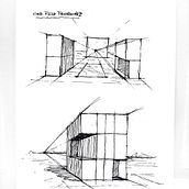 My project for course: Architectural Sketching: Thinking with Pen and Paper. Architecture, Sketching, Drawing, Architectural Illustration, Sketchbook, and Spatial Design project by Marwan Marar - 10.11.2023