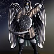 progetto personale . Traditional illustration, Character Design, and Costume Design project by Diego Ruboni - 10.11.2023