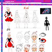 Mi proyecto del curso: Diseño de ropa 3D con Marvelous Designer para el personaje Kai. Hice también una animación (https://youtu.be/4daNDV_KqT4)  Angela Girón 2023. Un proyecto de 3D, Modelado 3D, Diseño de personajes 3D y Diseño 3D de angelagiron27 - 11.10.2023