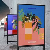 DIVERGENCE - My project for course: Graphic Design: The Art of Shape and Color Ein Projekt aus dem Bereich Grafikdesign, Produktdesign, Musterdesign, Plakatdesign, Digitale Zeichnung und Farbenlehre von Julia - 12.10.2023