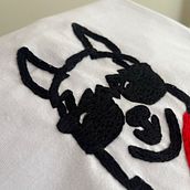 Mi proyecto peruano del curso: Bordado a mano sobre ropa. Embroider, Upc, cling, and Textile Design project by Leandra Grau - 10.12.2023