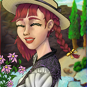 Meu projeto do curso: Em dias de calor o melhor é curtir a natureza. sentada.. Un proyecto de Ilustración tradicional, Ilustración digital y Pintura digital de kachimatoo - 20.08.2022