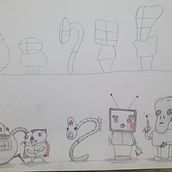 Mi proyecto del curso: Fábrica de personajes ilustrados (Un vampiro samurai). Un progetto di Illustrazione tradizionale, Character design, Illustrazione digitale, Illustrazione infantile e Narrativa di elaa.drawordie - 13.10.2023