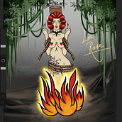 Mi proyecto del curso: Diseño de tatuajes estilo old school en Procreate. Drawing, Digital Illustration, and Tattoo Design project by Ita Rose - 10.10.2023