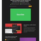 Redactor de ensayos AI: una asistencia rápida y precisa para la escritura. Un proyecto de Educación, Gestión del diseño, Desarrollo Web y Diseño Web de Escritor De Ensayos - 30.09.2023