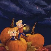My project for course: Children’s Illustration with Procreate: Paint Magical Scenes. Digital Illustration, Children's Illustration, Digital Painting, and Picturebook project by Joanna Sutkowska - 10.13.2023