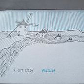 Mi proyecto del curso: Diario ilustrado: llena tu sketchbook de vivencias. Traditional illustration, Sketching, Drawing, Sketchbook & Ink Illustration project by CARLOS KAFFURE - 10.13.2023