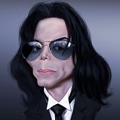 Michael Jackson . Digital Drawing, and Digital Illustration project by Claudio Zagari - 10.13.2023