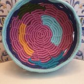 Mi proyecto del curso: Cestería para principiantes: la técnica de espiral Ein Projekt aus dem Bereich Erweiterungsentwicklung, H, werk, Modedesign, Weben und Textildesign von Miriam José Alonso Conde - 20.09.2023