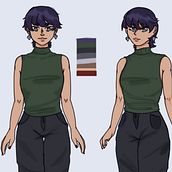 Mi proyecto del curso: Creación de personajes manga. Traditional illustration, Character Design, Comic, and Manga project by Mariam Sanchez - 10.14.2023