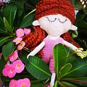 Mi proyecto del curso: Muñecos de tela: diseño, costura y creación de contenido:  Anne. Arts, Crafts, To, Design, Social Media, Mobile Photograph, Product Photograph, Sewing, Instagram Photograph, Patternmaking, and Dressmaking project by Helen PEDROCHE - 10.14.2023