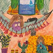 Meu projeto do curso: Criação de personagens a partir de desenhos de observação. Ilustração tradicional, Design de personagens, Desenho, e Sketchbook projeto de vanusamandalas - 06.10.2023